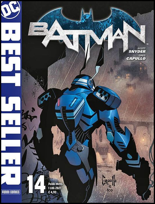 DC BEST SELLER #    14 - BATMAN DI SCOTT SNYDER & GREG CAPULLO 14
