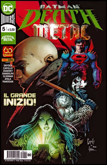 DC CROSSOVER #    11 - BATMAN: DEATH METAL 5