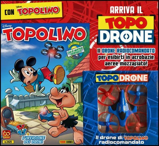 TOPOLINO LIBRETTO #  3425/3426 + TOPODRONE 1/2 COMPLETA