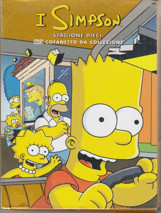 SIMPSONS STAGIONE #    10 - (4 DVD)