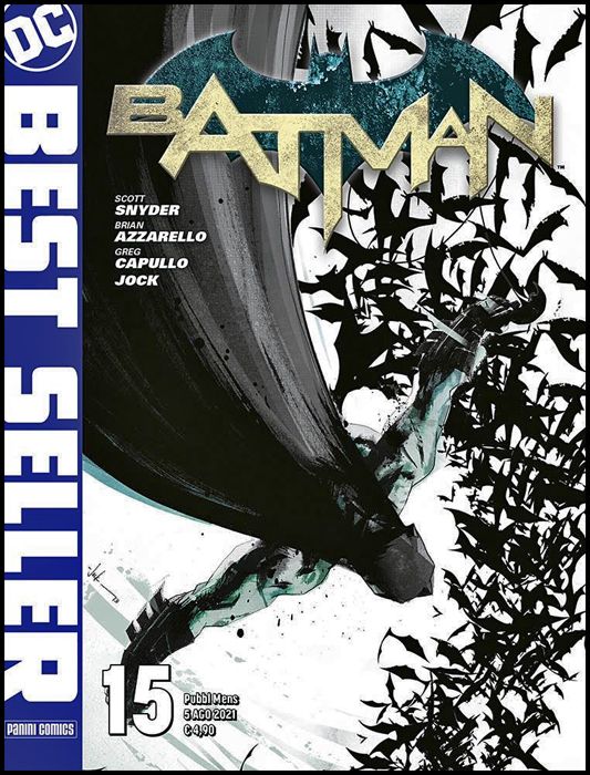 DC BEST SELLER #    15 - BATMAN di SCOTT SNYDER & GREG CAPULLO 15