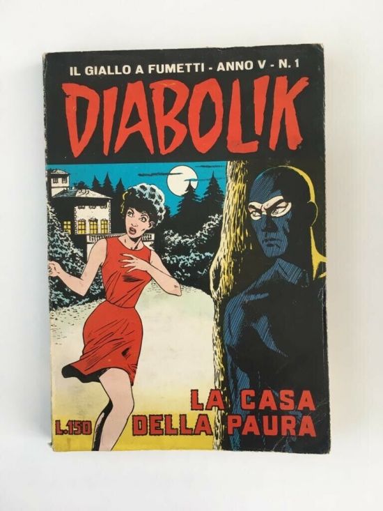 DIABOLIK ORIGINALE ANNO  5 #     1: LA CASA DELLA PAURA