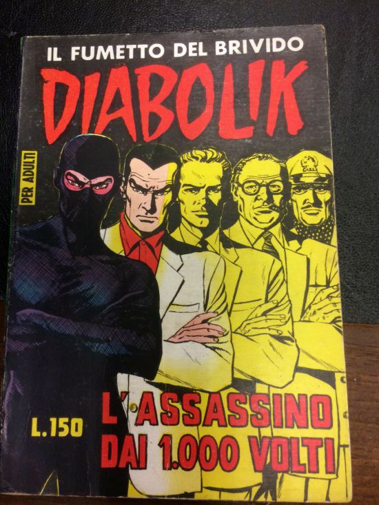 DIABOLIK ORIGINALE 1A SERIE #    24: L'ASSASSINO DAI MILLE VOLTI