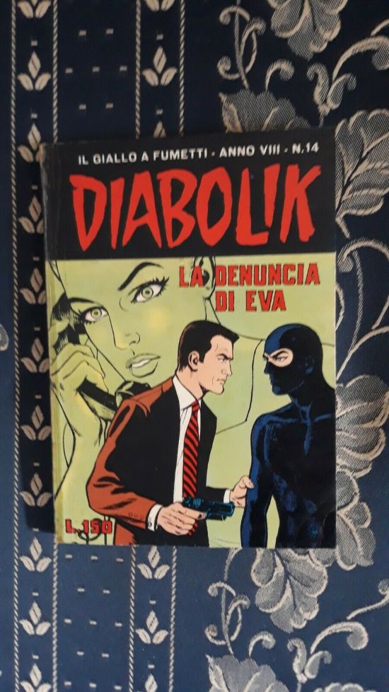 DIABOLIK ORIGINALE ANNO  8 #    14: LA DENUNCIA DI EVA