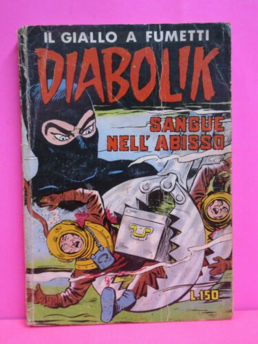 DIABOLIK ORIGINALE 2A SERIE #    22: SANGUE NELL'ABISSO