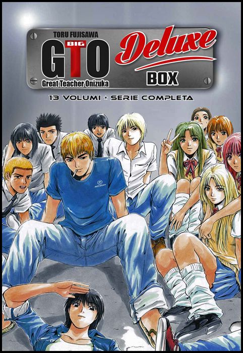 BIG GTO (G. T. O. GREAT TEACHER ONIZUKA) DELUXE BOX  - 13 VOLUMI SERIE COMPLETA