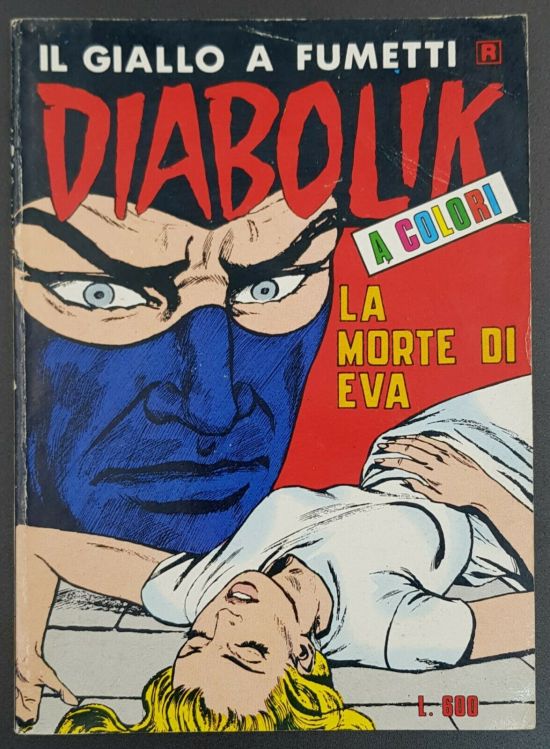 DIABOLIK RISTAMPA #   100: LA MORTE DI EVA