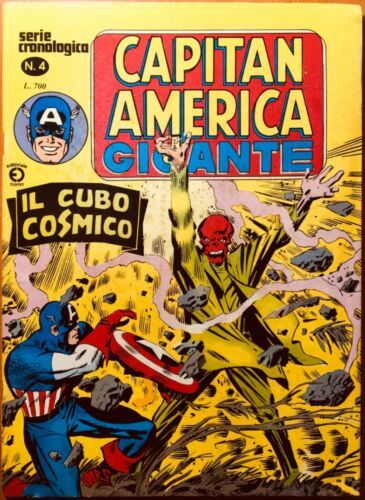 CAPITAN AMERICA GIGANTE #     4: IL CUBO COSMICO