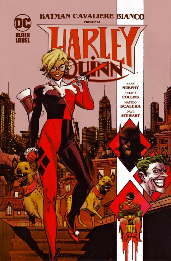 DC BLACK LABEL COMPLETE COLLECTION INEDITO - BATMAN CAVALIERE BIANCO PRESENTA: HARLEY QUINN