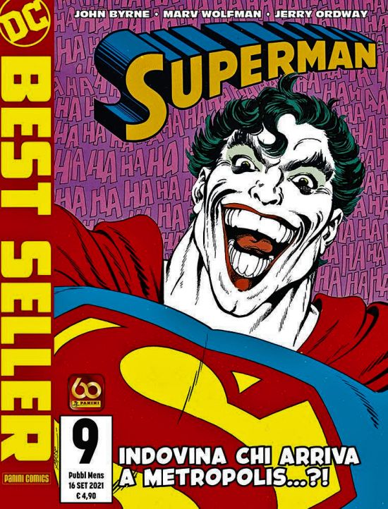 DC BEST SELLER NUOVA SERIE #     9 - SUPERMAN DI JOHN BYRNE 9