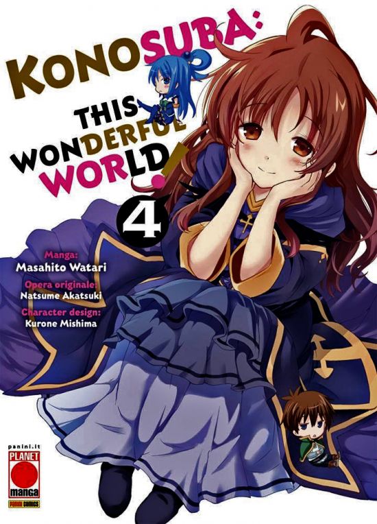 CAPOLAVORI MANGA #   146 - KONOSUBA! - THIS WONDERFUL WORLD 4