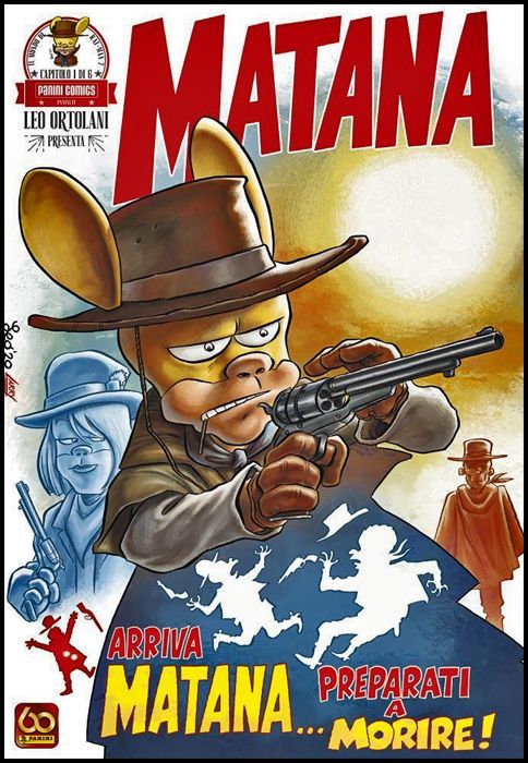 IL MONDO DI RAT-MAN - MATANA 1/6 COMPLETA + SOTTOBBICCHIERI