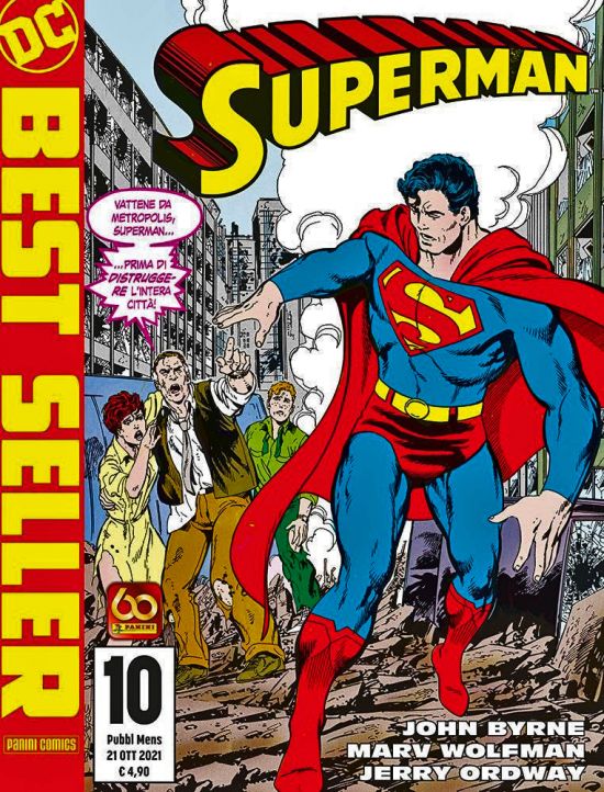 DC BEST SELLER NUOVA SERIE #    10 - SUPERMAN DI JOHN BYRNE 10