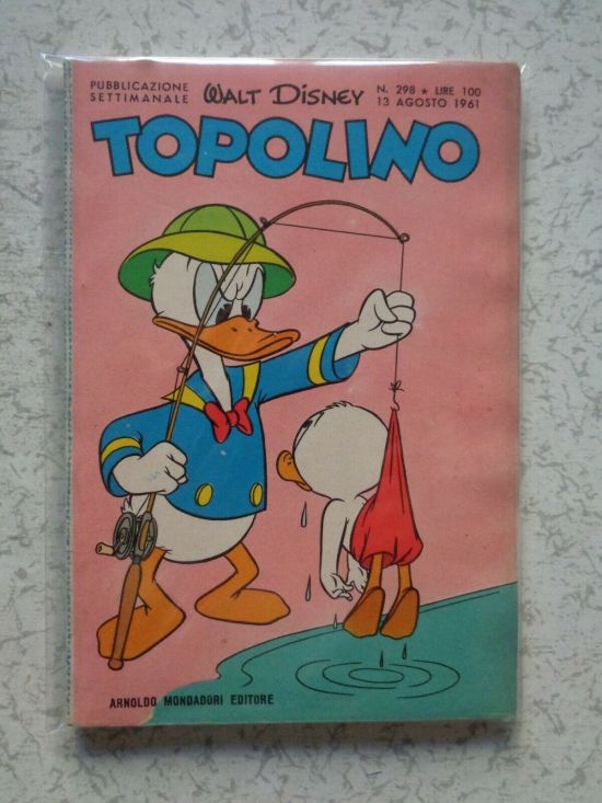 TOPOLINO LIBRETTO #   298 + BOLLINO E FIGURINE