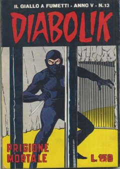 DIABOLIK ORIGINALE ANNO  5 #    13: PRIGIONE MORTALE