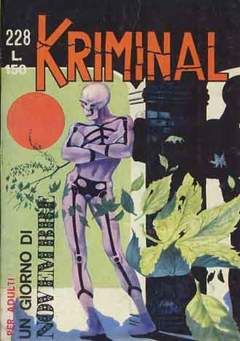 KRIMINAL #   228: UN GIORNO DI NOVEMBRE