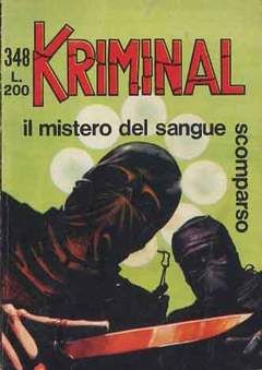 KRIMINAL #   348: IL MISTERO DEL SANGUE SCOMPARSO