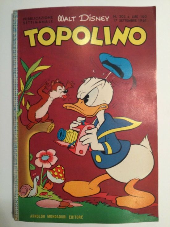 TOPOLINO LIBRETTO #   303 + BOLLINO NO FIGURINE