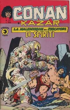 CONAN E KAZAR #    21: LA MALEDIZIONE DELL'EVOCATORE DI SPIRITI