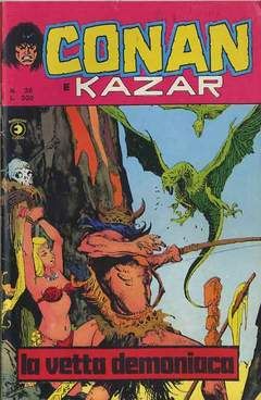CONAN E KAZAR #    36: LA VETTA DEMONIACA