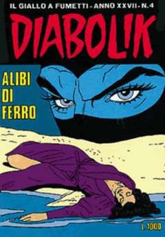 DIABOLIK ORIGINALE ANNO 27 #     4: ALIBI DI FERRO