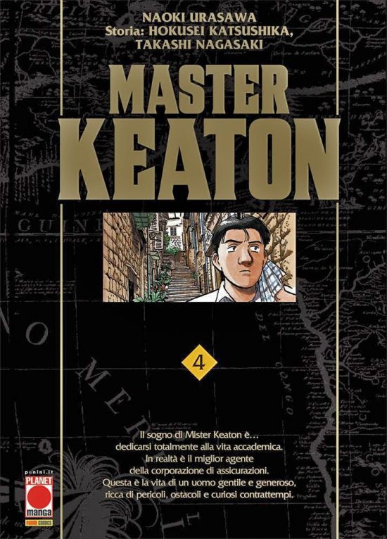 MASTER KEATON #     4 - 1A RISTAMPA