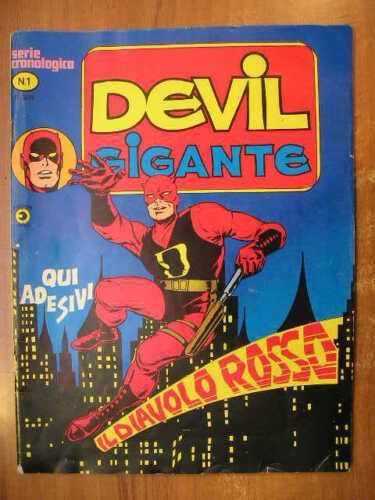 DEVIL GIGANTE #     1: IL DIAVOLO ROSSO - NO ADESIVO