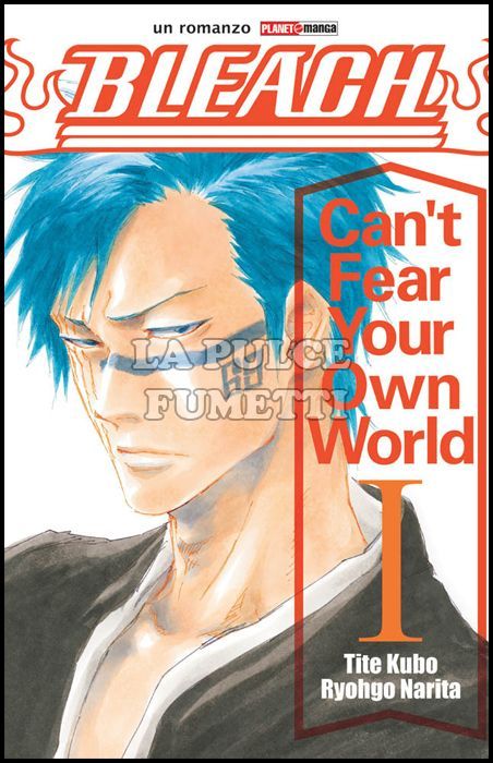 BLEACH: CAN'T FEAR YOUR OWN WORLD - ROMANZO - 1A RISTAMPA + MINIPOSTER