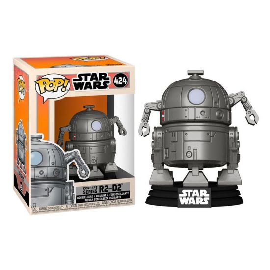STAR WARS: R2-D2- VINYL FIGURE #   424 - POP FUNKO