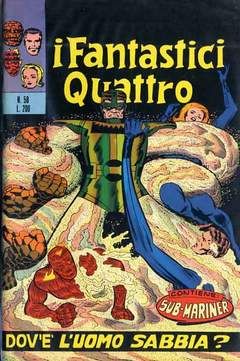 FANTASTICI QUATTRO #    58: DOV'E'  L'UOMO SABBIA