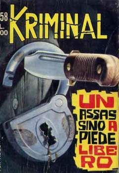KRIMINAL #   258: UN ASSASSINO A PIEDE LIBERO