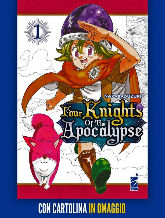 STARDUST #   106 - THE SEVEN DEADLY SINS - FOUR KNIGHTS OF THE APOCALYPSE 1 + CARTOLINA
