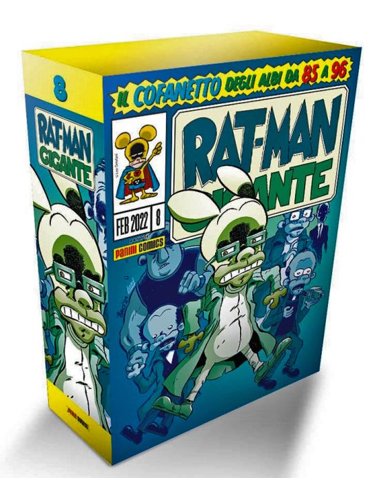 RAT-MAN GIGANTE COFANETTO VUOTO #     8 - RAT-MAN GIGANTE 85/96