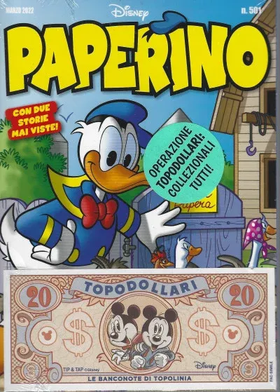 SUPER ALMANACCO PAPERINO SERIE  3 PAPERINO #   501 NO TOPODOLLARI