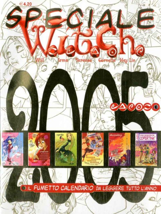 DISNEY FANTASY #    7 - WITCH SPECIALE: CALENDARIO 2005