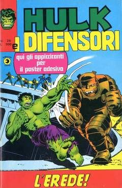 HULK E I DIFENSORI #    26: L'EREDE - NO ADESIVI