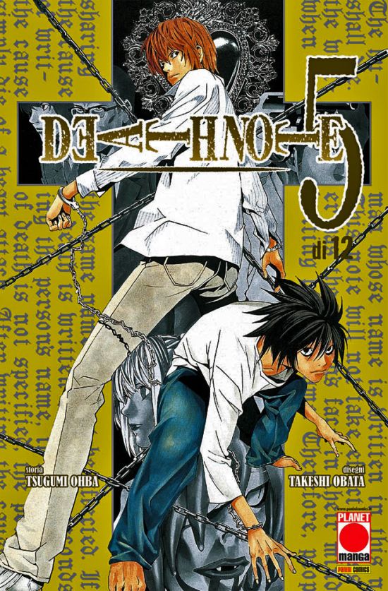 DEATH NOTE #     5 - 8A RISTAMPA