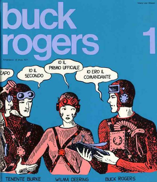 BUCK ROGERS #    1 CARTONATO - ALMANACCO DI LINUS 1971