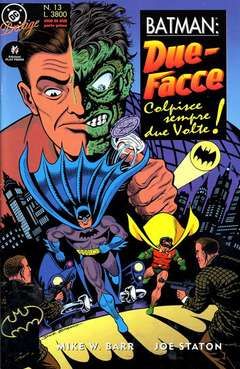 DC PRESTIGE 13/14- BATMAN: DUE FACCE COLPISCE SEMPRE DUE VOLTE 1 /2 COMPLETA