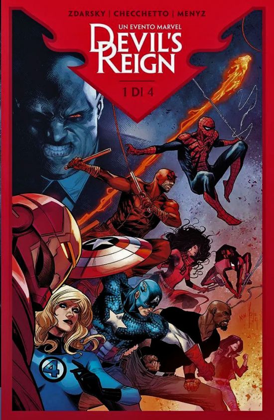 MARVEL MINISERIE #   257 - DEVIL'S REIGN 1