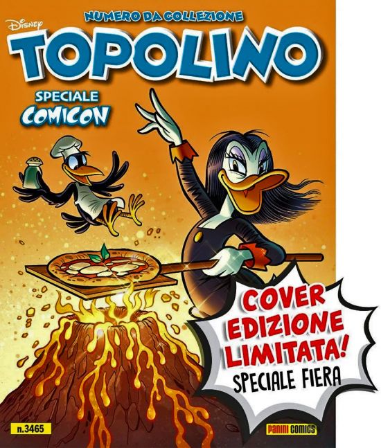 TOPOLINO LIBRETTO #  3465 - VARIANT COVER NAPOLI COMICON