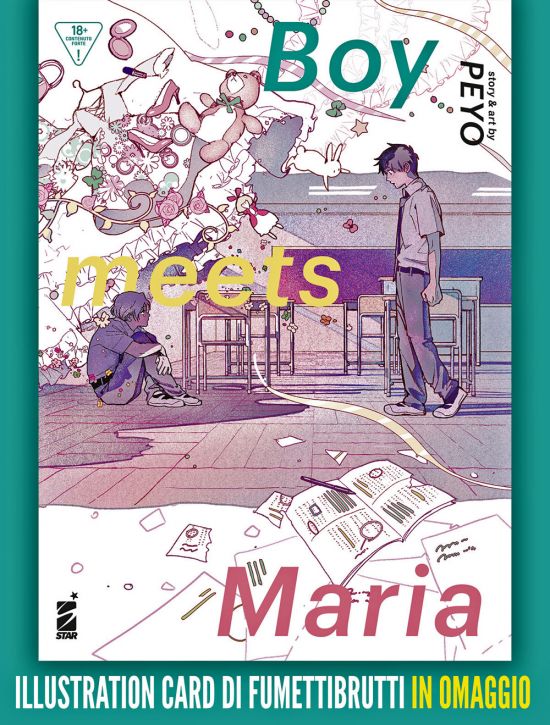 QUEER #    33 - BOY MEETS MARIA + ILLUSTRATION CARD DI FUMETTIBRUTTI