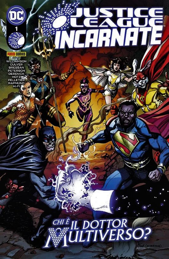 DC CROSSOVER #    18 - JUSTICE LEAGUE INCARNATE 1