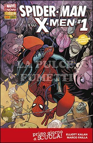 WOLVERINE E GLI X-MEN 40/44 - SPIDER-MAN E GLI X-MEN 1/5 - ALL-NEW MARVEL NOW!