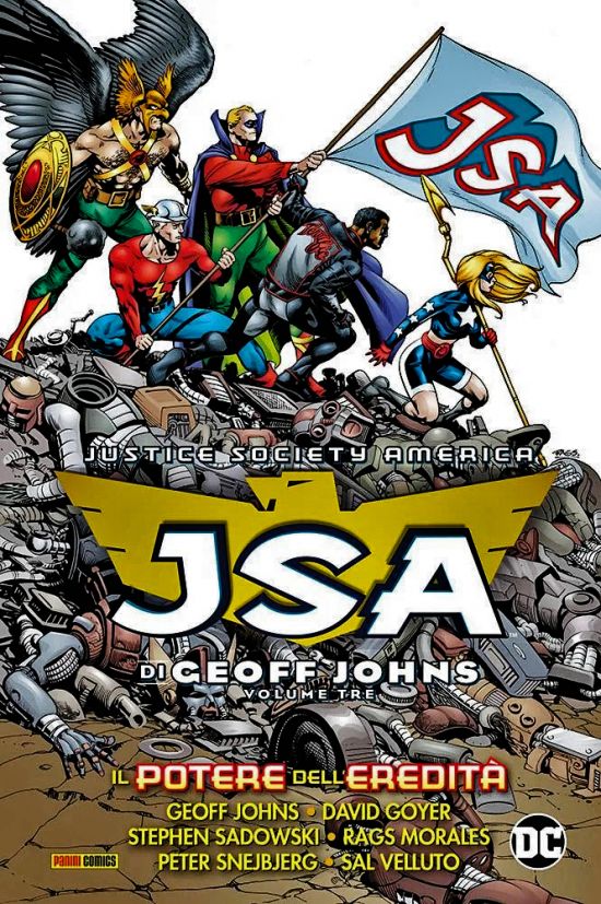 DC EVERGREEN - JSA - JUSTICE SOCIETY AMERICA - GEOFF JOHNS #     3: IL POTERE DELL'EREDITÀ