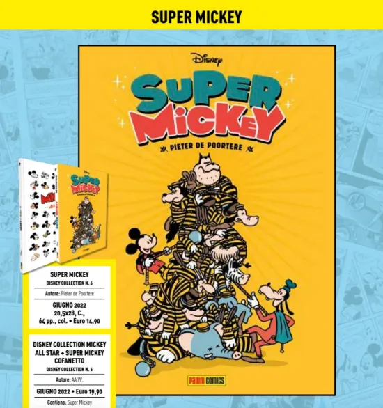 DISNEY COLLECTION #     6 - SUPER MICKEY + MICKEY ALL STAR COFANETTO