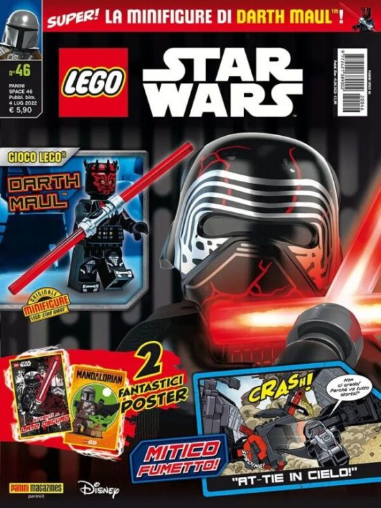 PANINI SPACE #    46 - LEGO STAR WARS 46 +  LEGO DARTH MAUL