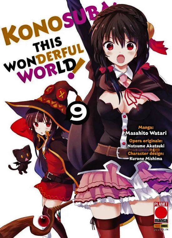 CAPOLAVORI MANGA #   151 - KONOSUBA! - THIS WONDERFUL WORLD 9