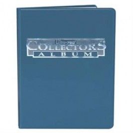 ALBUM COLLECTORS X CARDS PORTFOLIO 9 TASCHE BLU