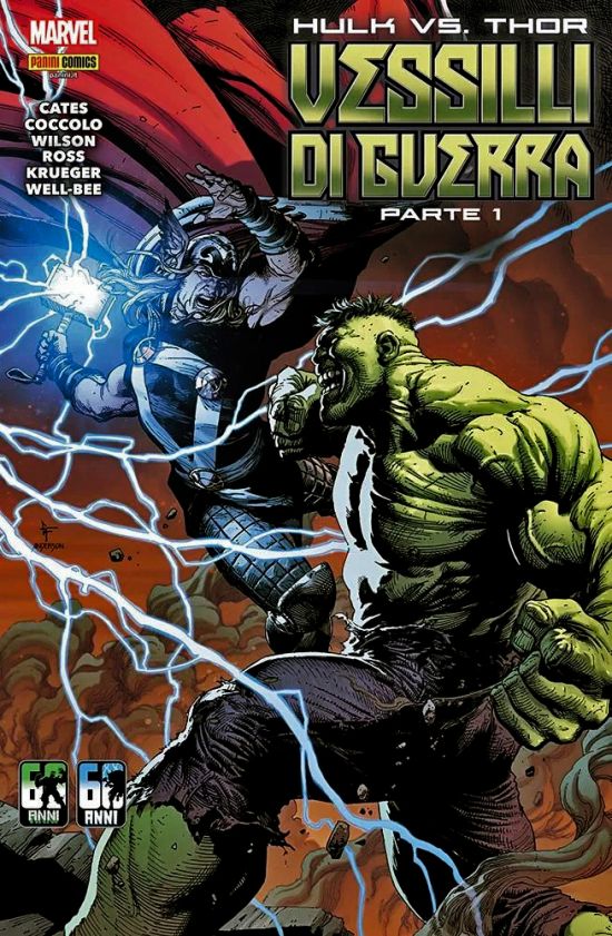 MARVEL MINISERIE #   261 - HULK VS THOR: VESSILLI DI GUERRA - PARTE 1 (DI 5) - ALFA